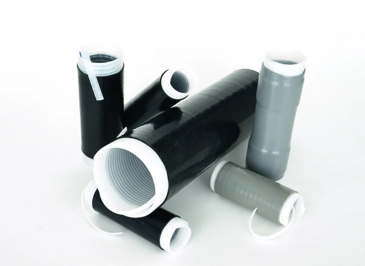 Accessori cold shrink CPE serie CSX: tubi, cappucci e breakout
